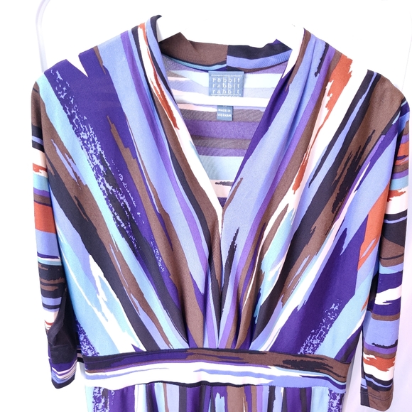 🛍️ Dress - “Rabbit Rabbit Rabbit” Wrap - Picture 2 of 8